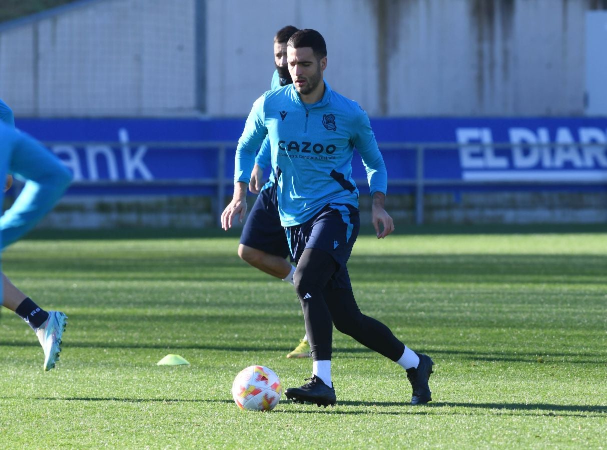 Fotos: Último entrenamiento antes de visitar Las Gaunas