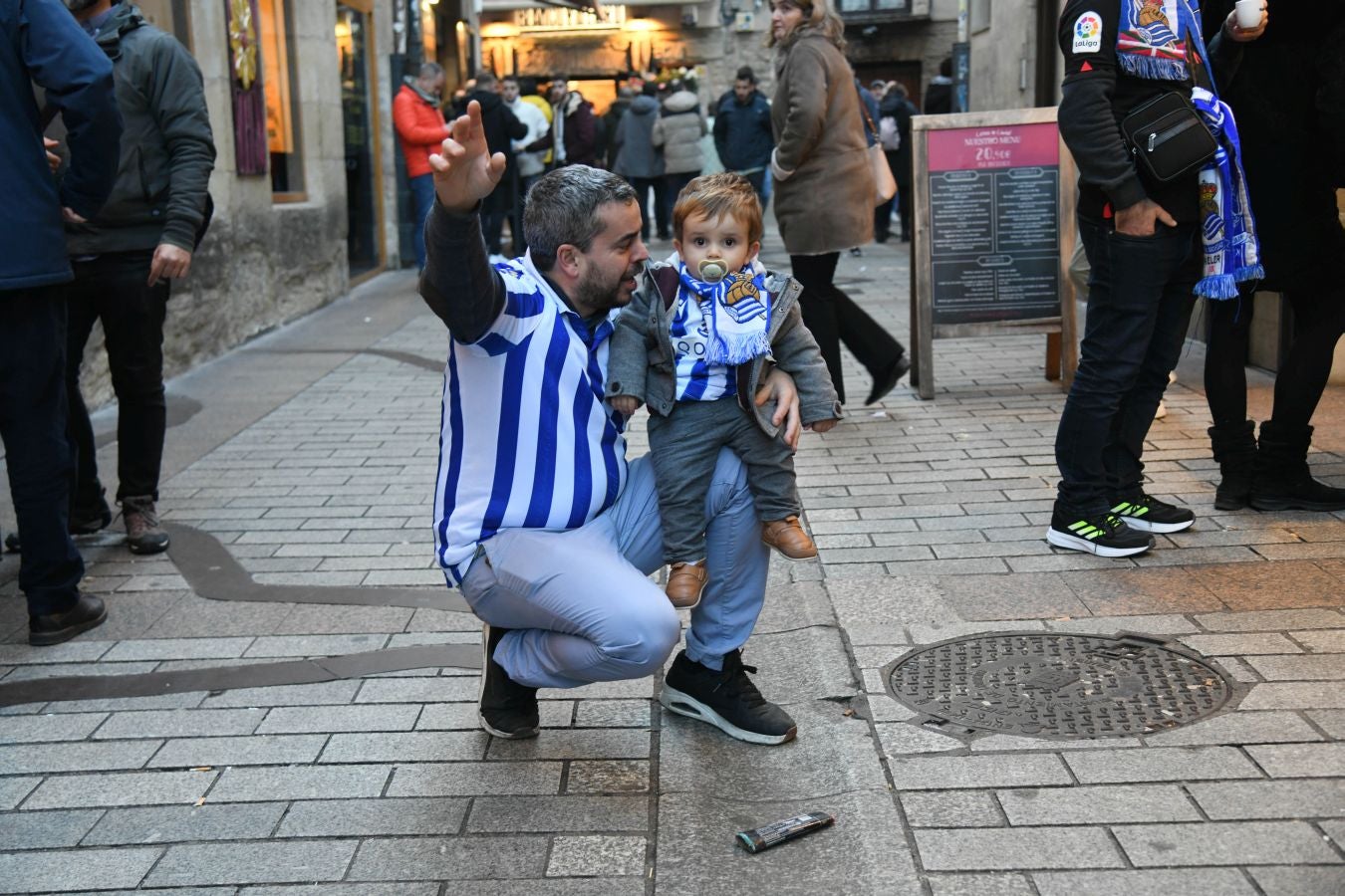 Fotos: La afición realista disfruta en Logroño
