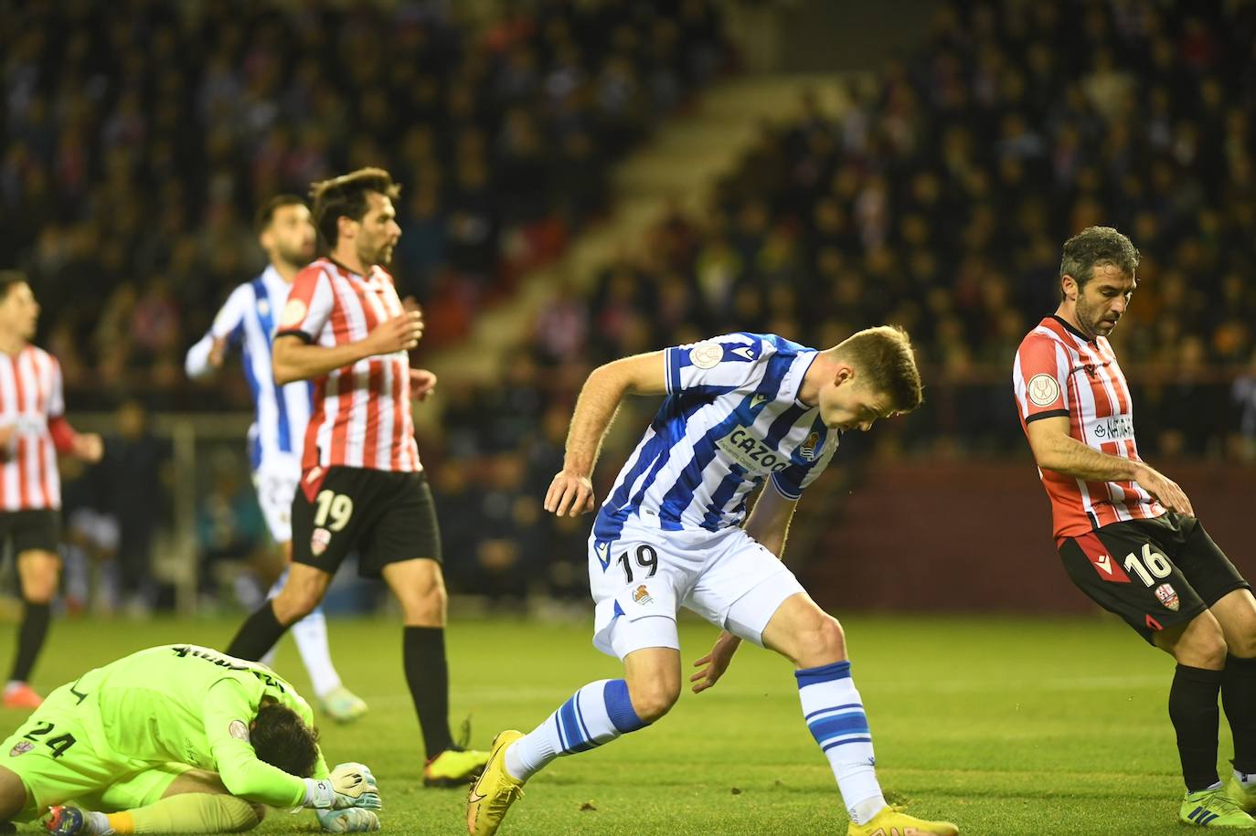 Fotos: El UD Logroñes - Real Sociedad, en imágenes