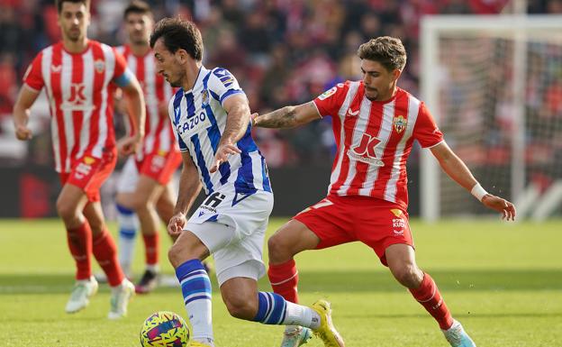 1x1 de los jugadores de la Real Sociedad ante el Almería