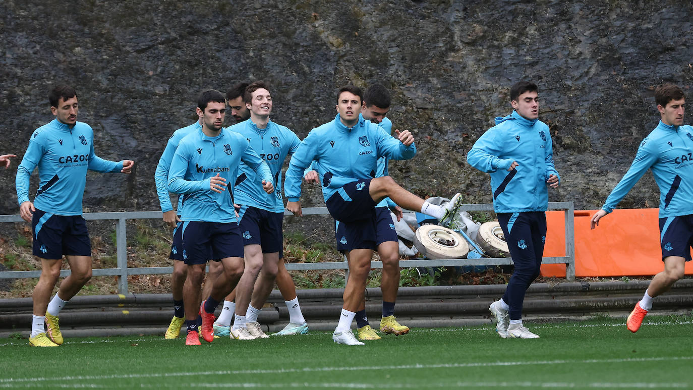 Fotos: La Real ya prepara el derbi contra el Athletic