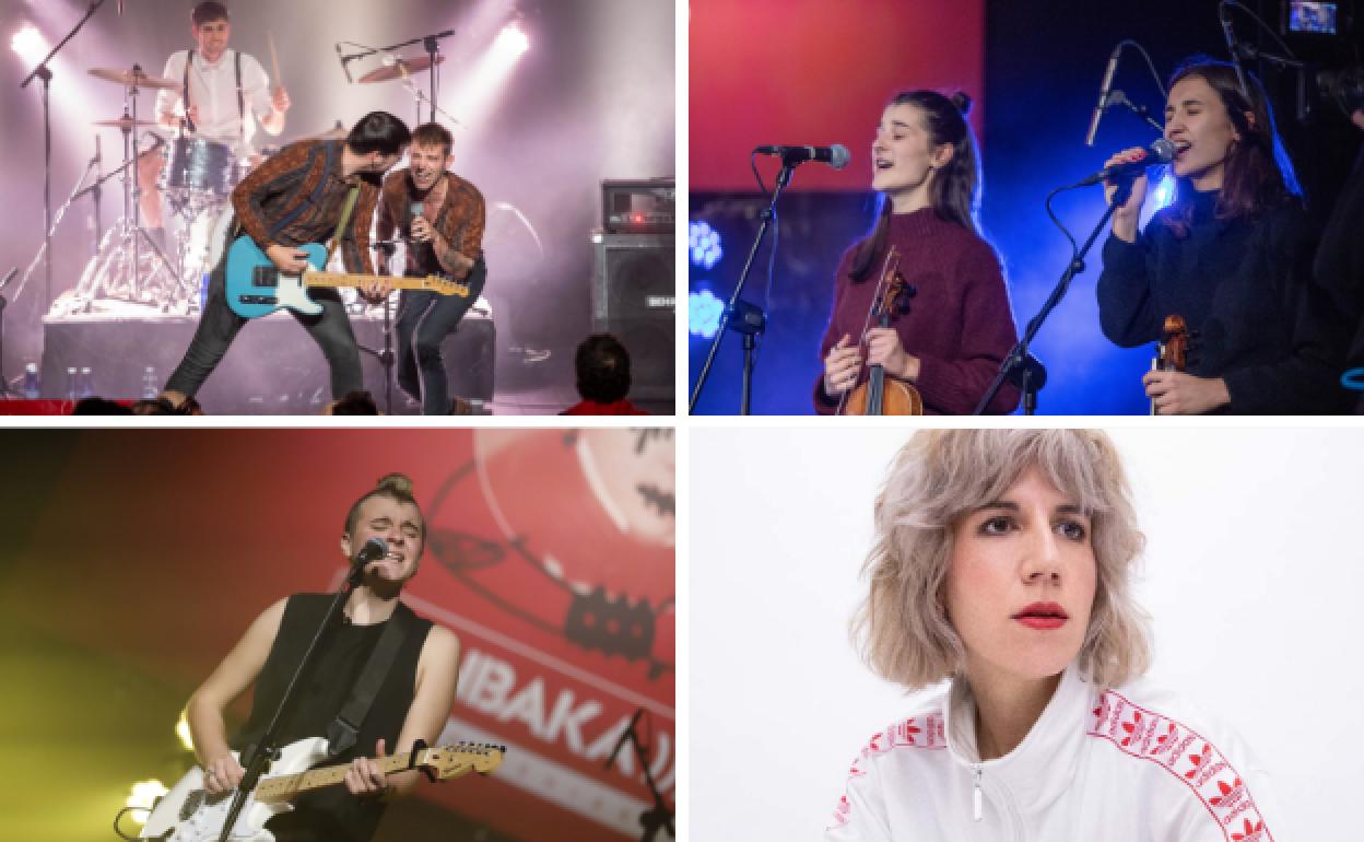 Danbaka Musika Lehiaketa: Aiert, Arragoa eta The Clayton, biharko finalean