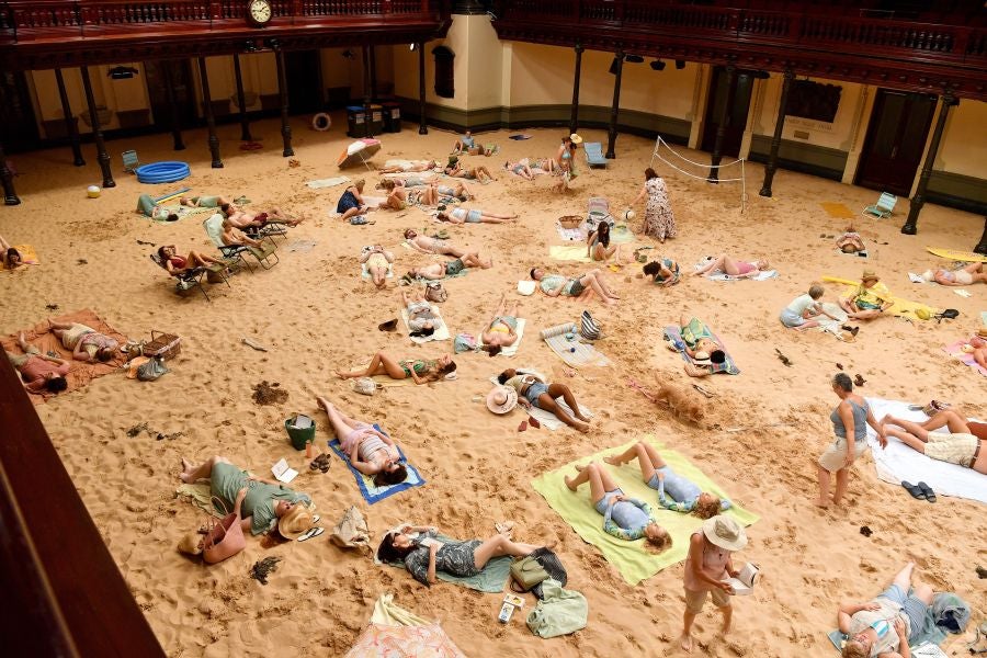 Fotos: Parece una playa pero no lo es