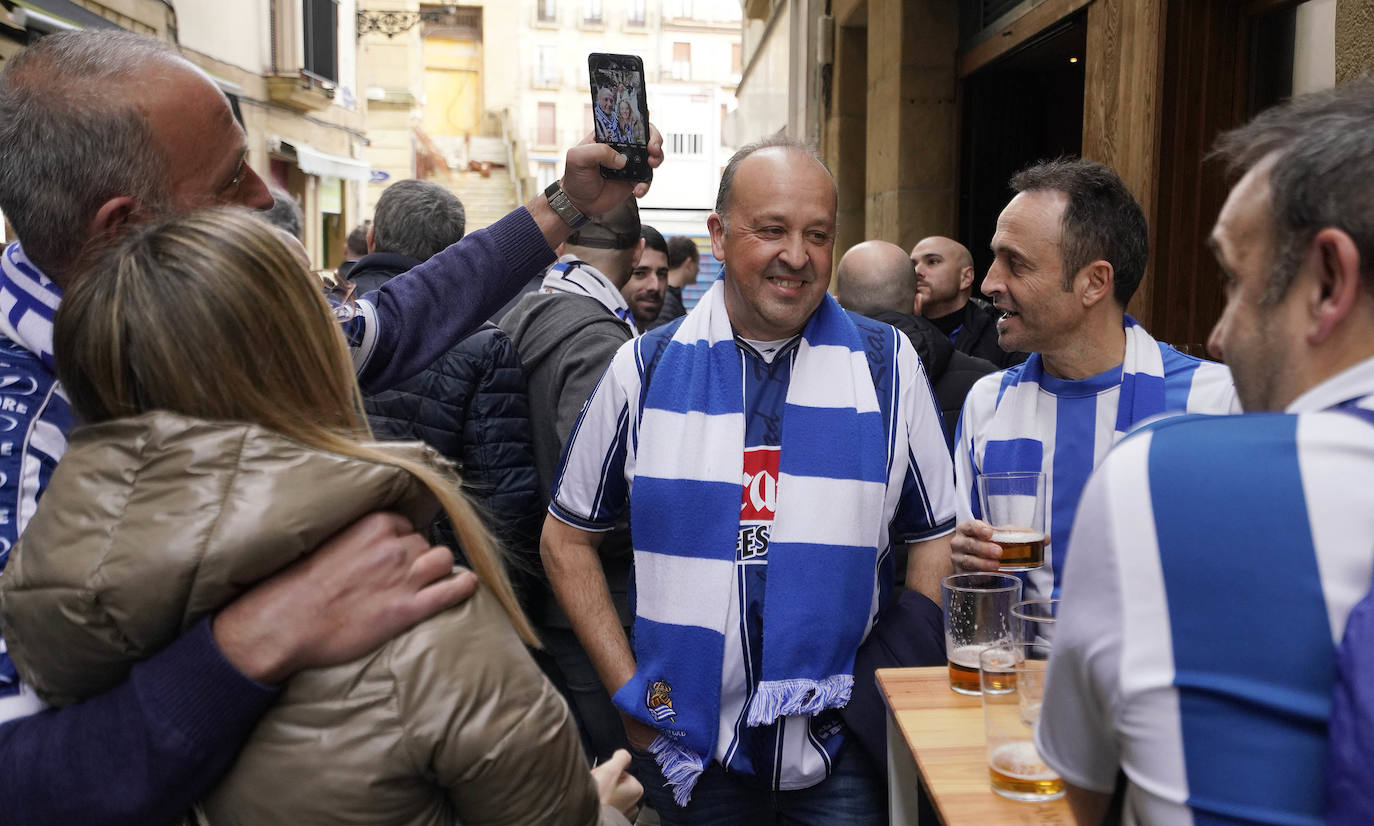 Fotos: Ambiente de lujo antes de un intenso derbi