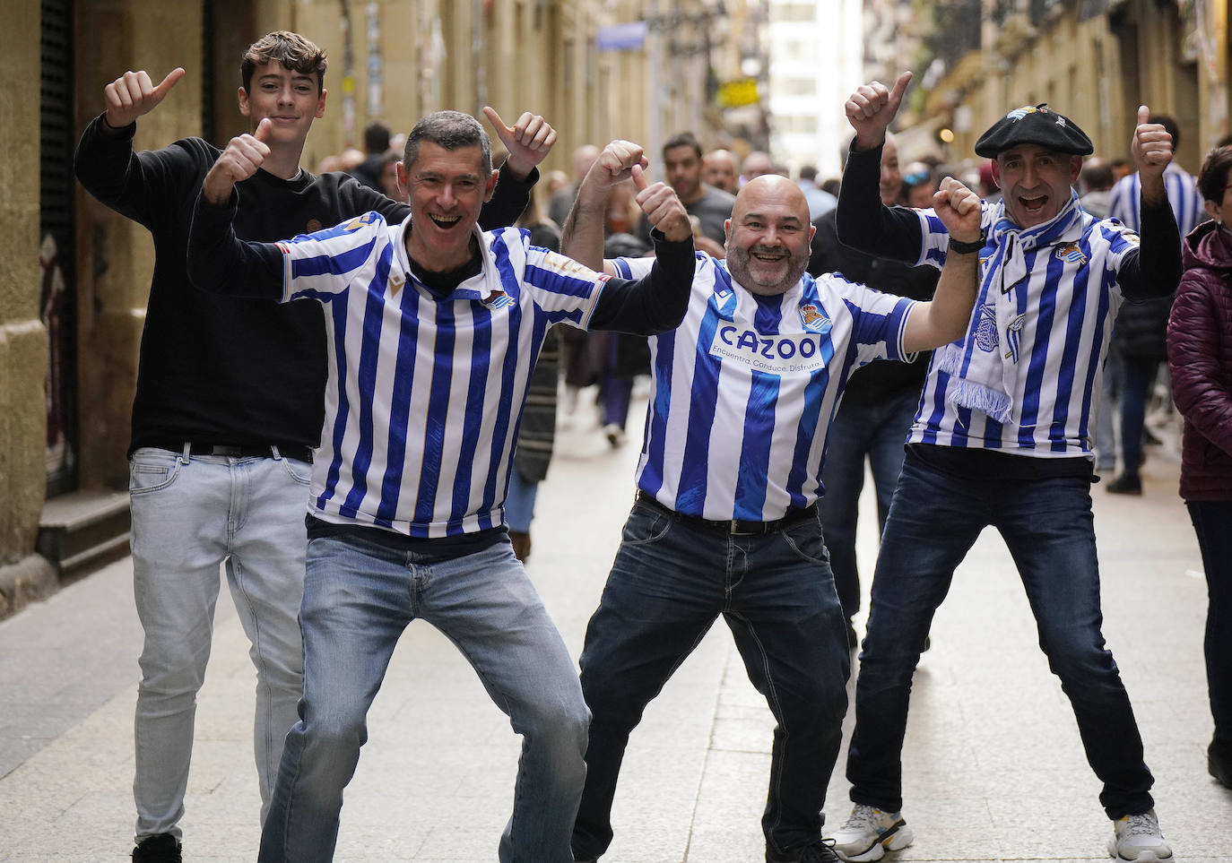 Fotos: Ambiente de lujo antes de un intenso derbi