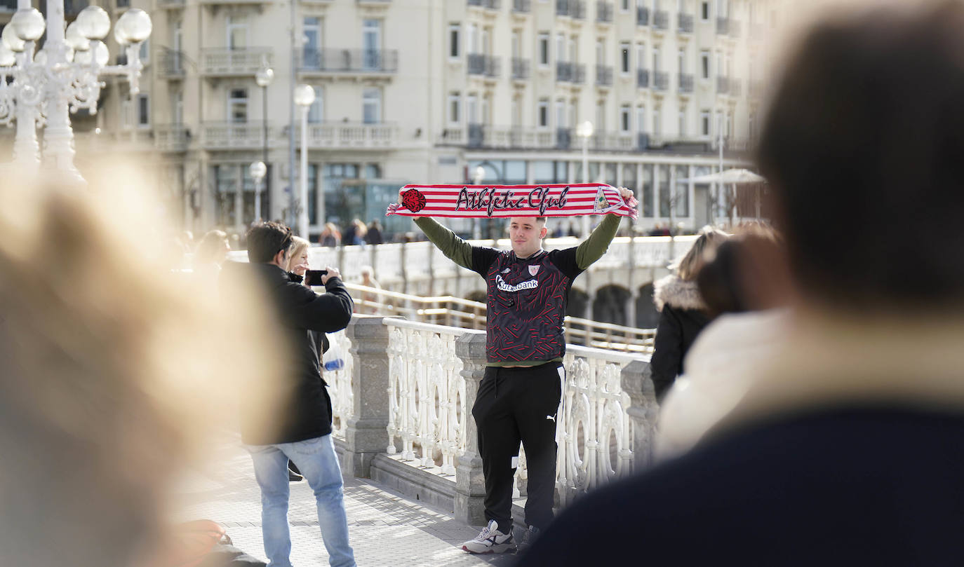Fotos: Ambiente de lujo antes de un intenso derbi