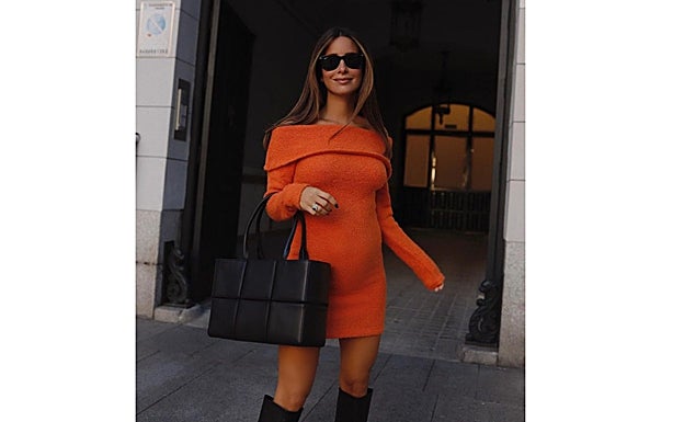 María Fernández-Rubíes con vestido H&M.