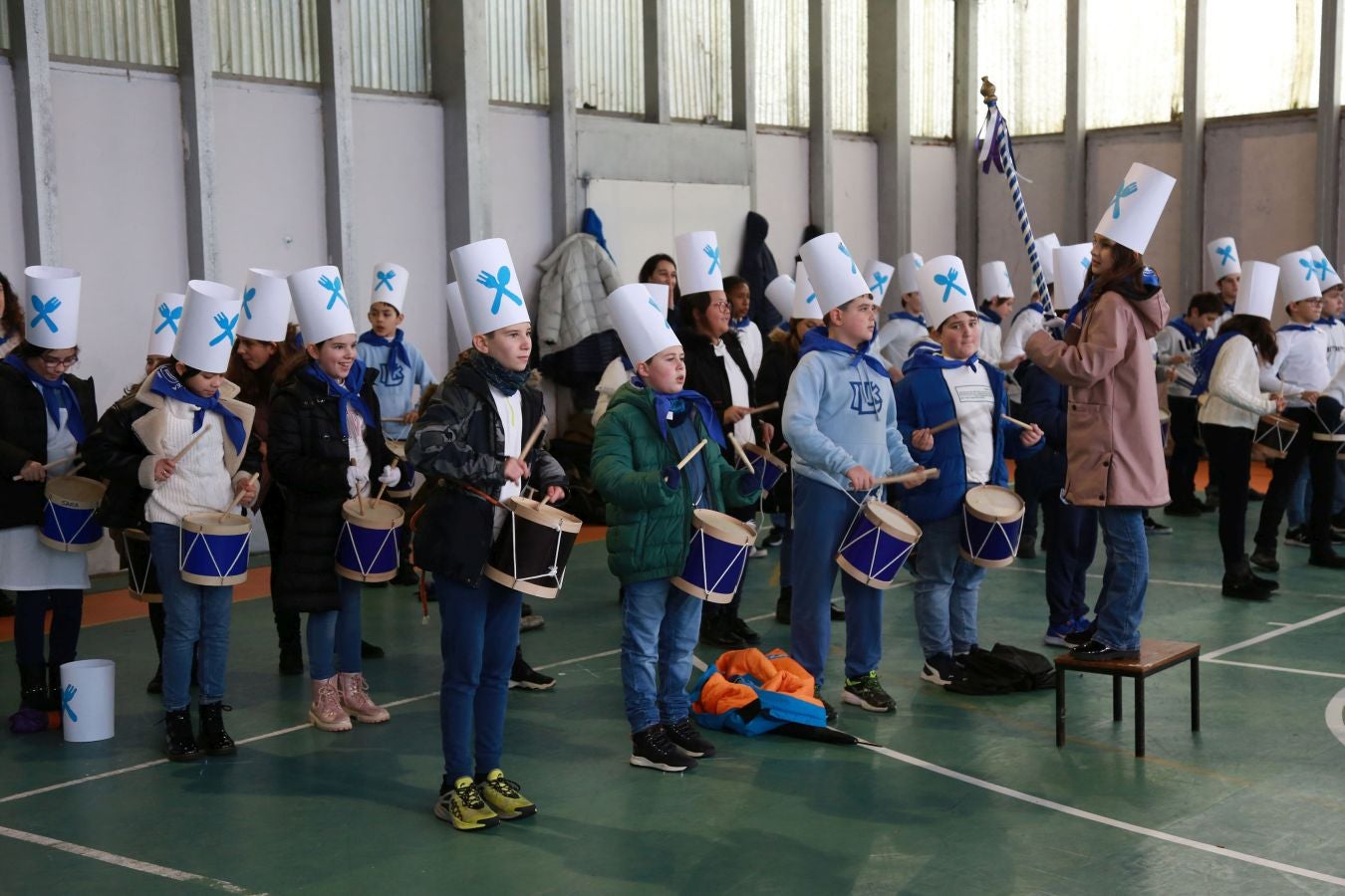 Fotos: Los más txikis calientan motores