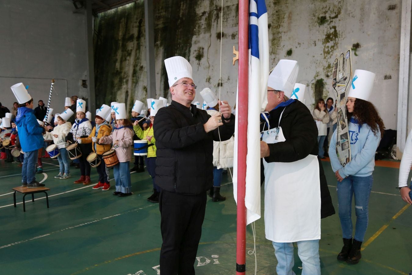Fotos: Los más txikis calientan motores