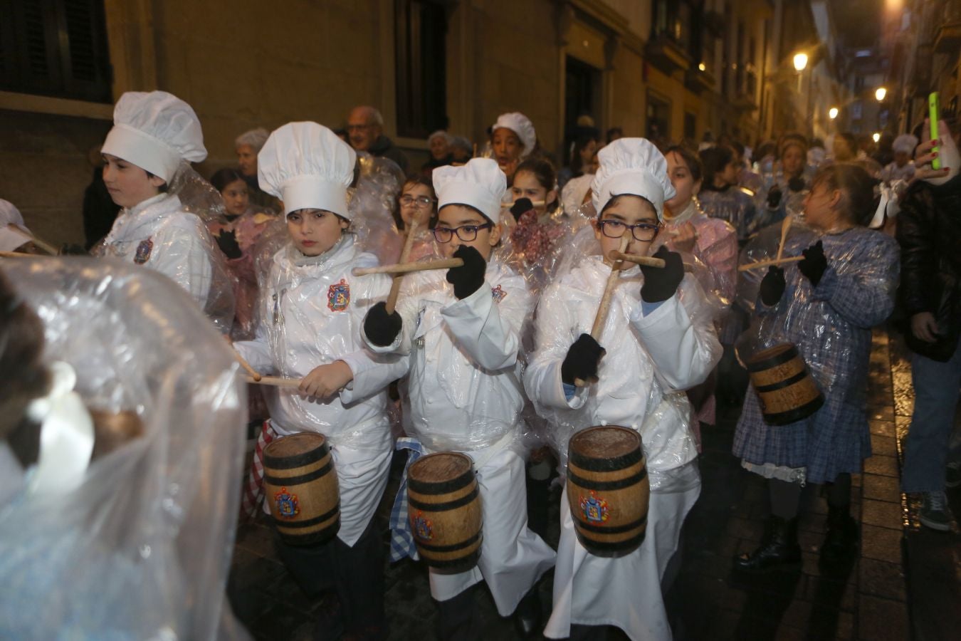 Fotos: Los más txikis calientan motores