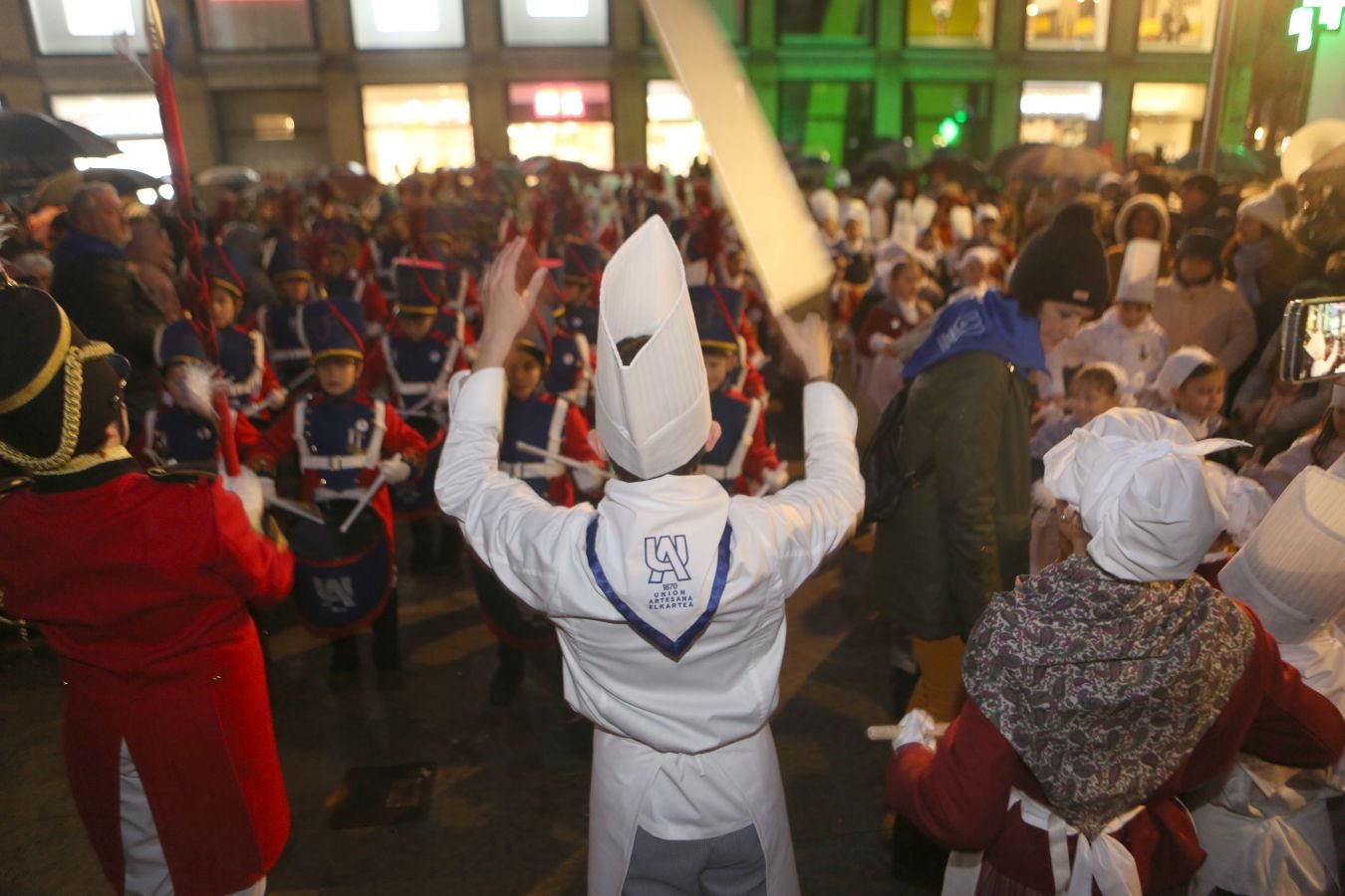 Fotos: Los más txikis calientan motores