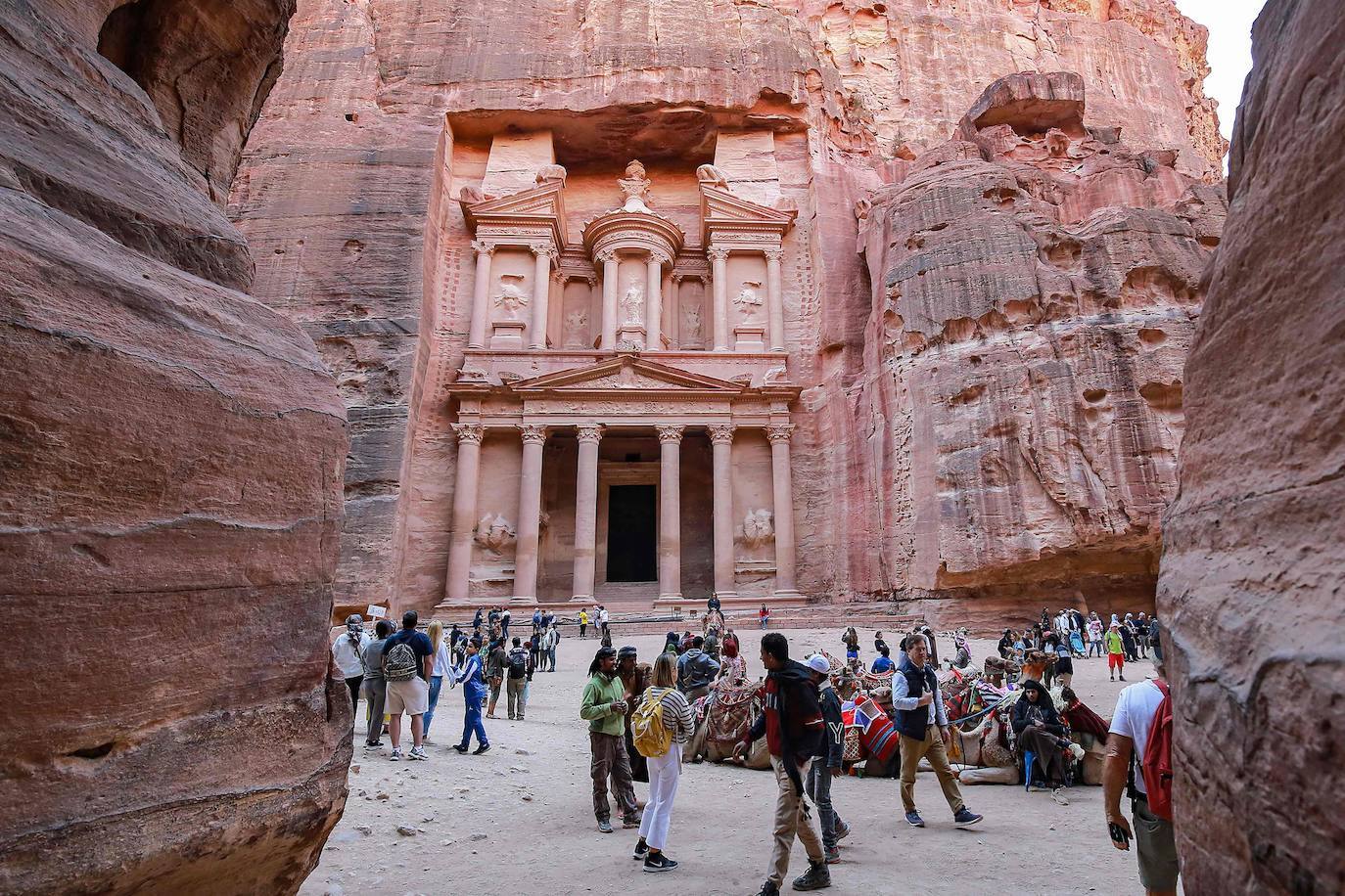 Fotos: Invasión en Petra: la &#039;Ciudad Rosa&#039; deja de ser la ciudad fantasma