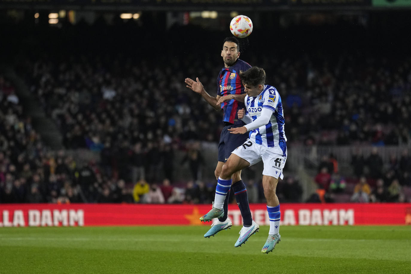 Fotos: Derrota de la Real ante el Barcelona
