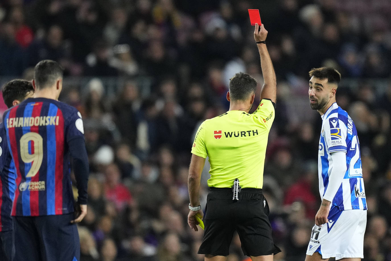 Fotos: Derrota de la Real ante el Barcelona