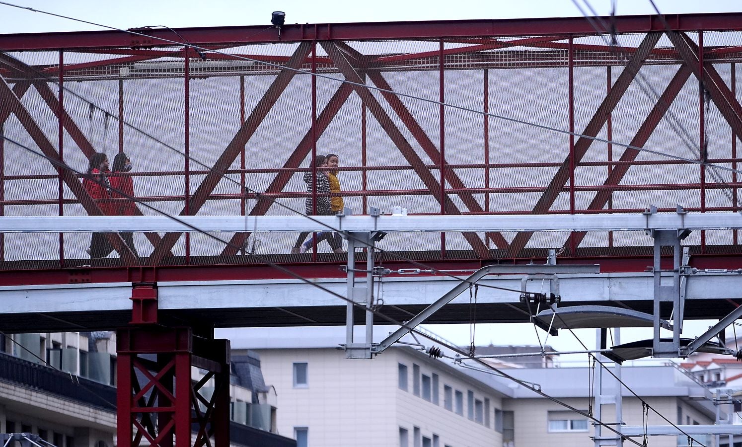 Fotos: Dos meses de la estación provisional de Atotxa