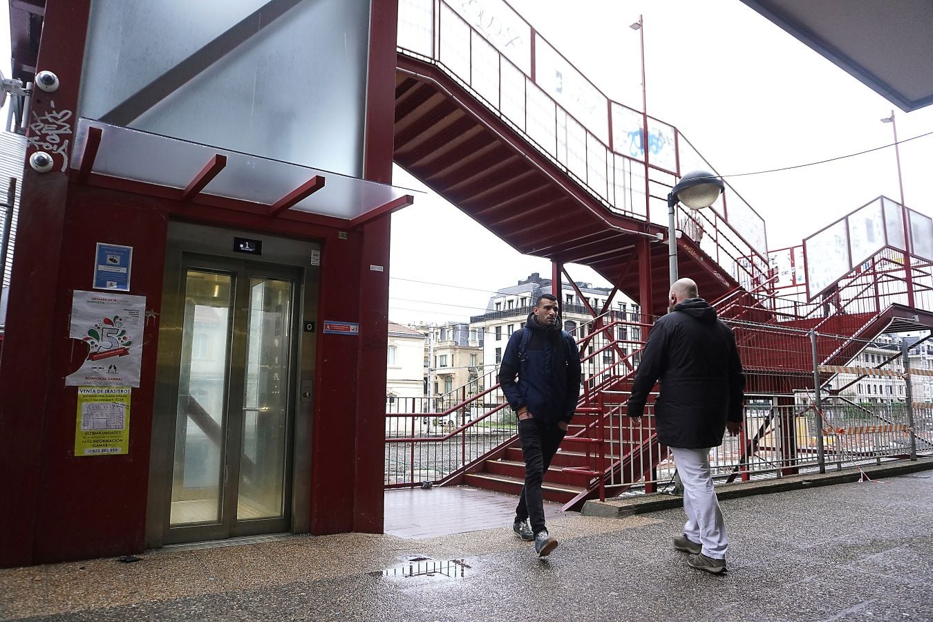 Fotos: Dos meses de la estación provisional de Atotxa