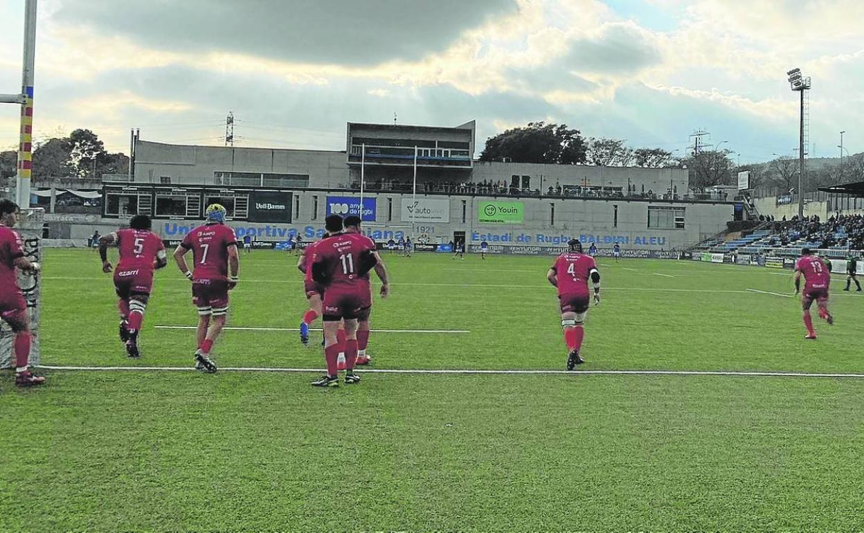 Rugby: Ampo Ordizia no mereció perder ante la Santboiana