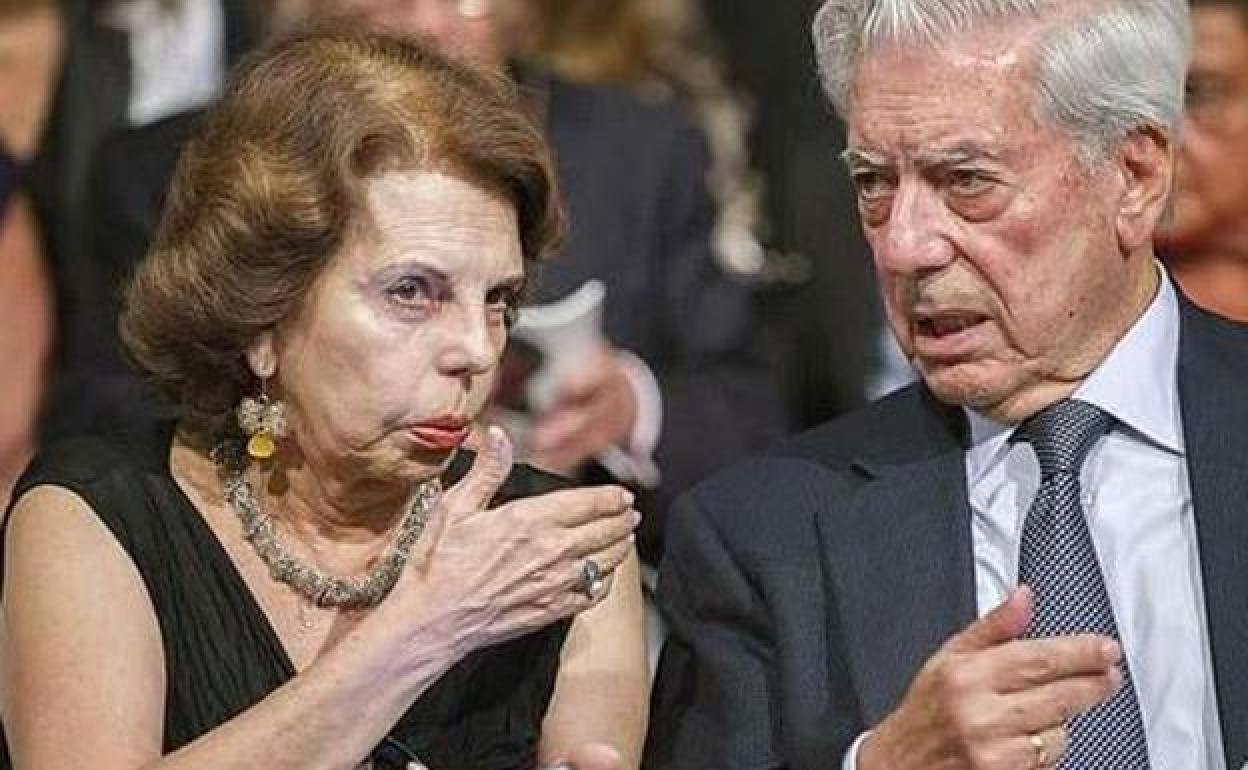Patricia y Mario Vargas Llosa, en una imagen de archivo