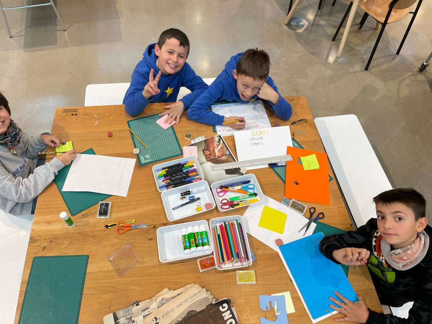 Fotos: Ezagutu La Salle San Luiseko ikasleak