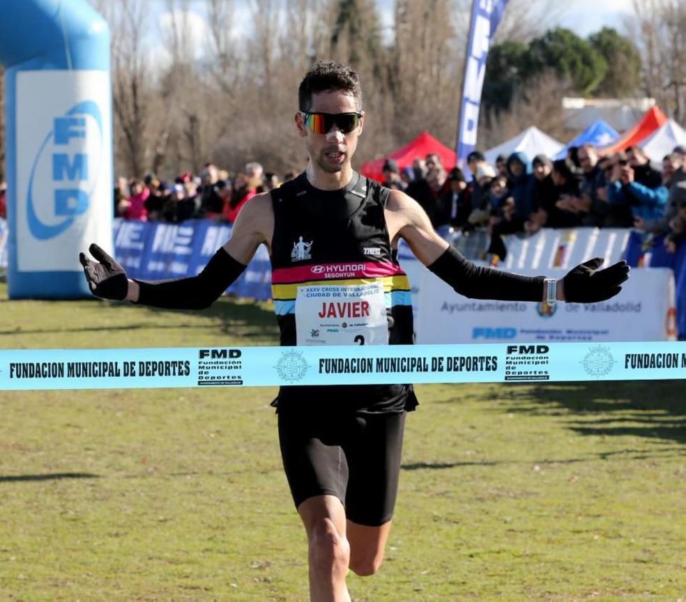 Javi Guerra se impuso en enero en el cross de Valladolid.