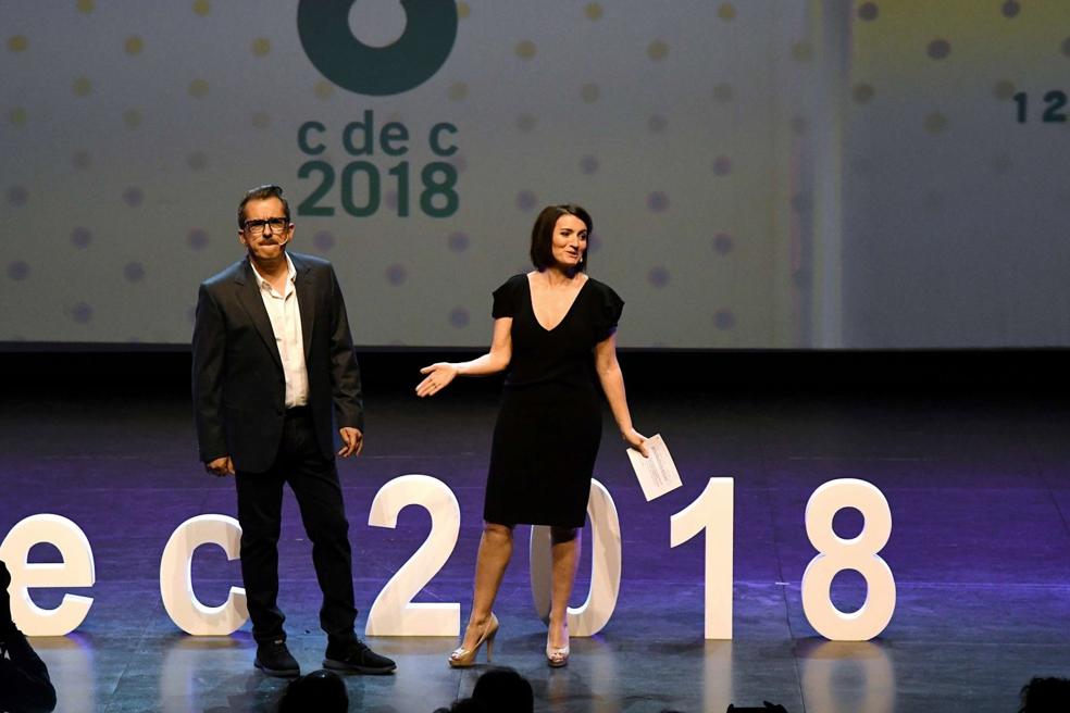 La gala final siempre sorprende con sus presentadores. En 2018 fueron Buenafuente y Silvia Abril. 