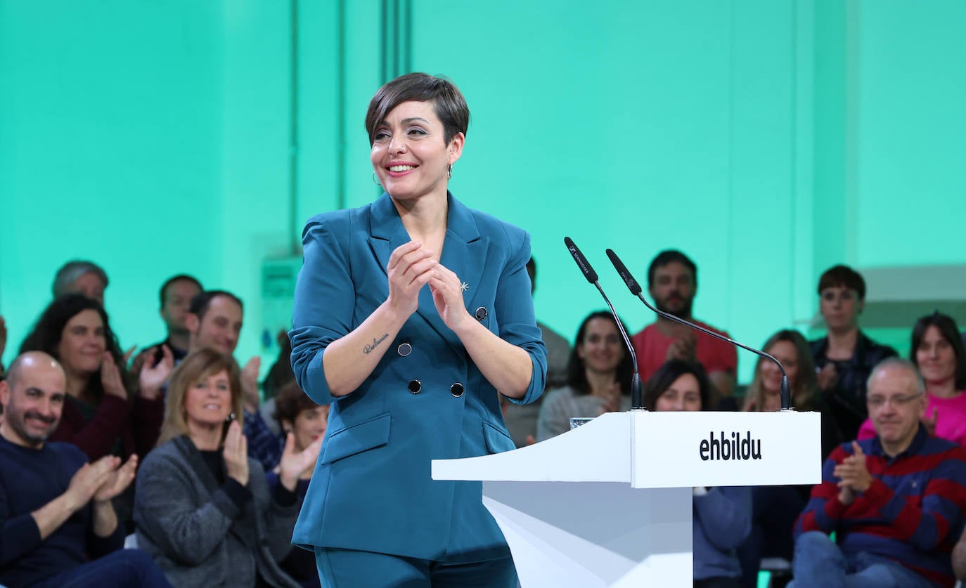 Fotos: Presentación de la candidatura de Izagirre a la Alcaldía de San Sebastián