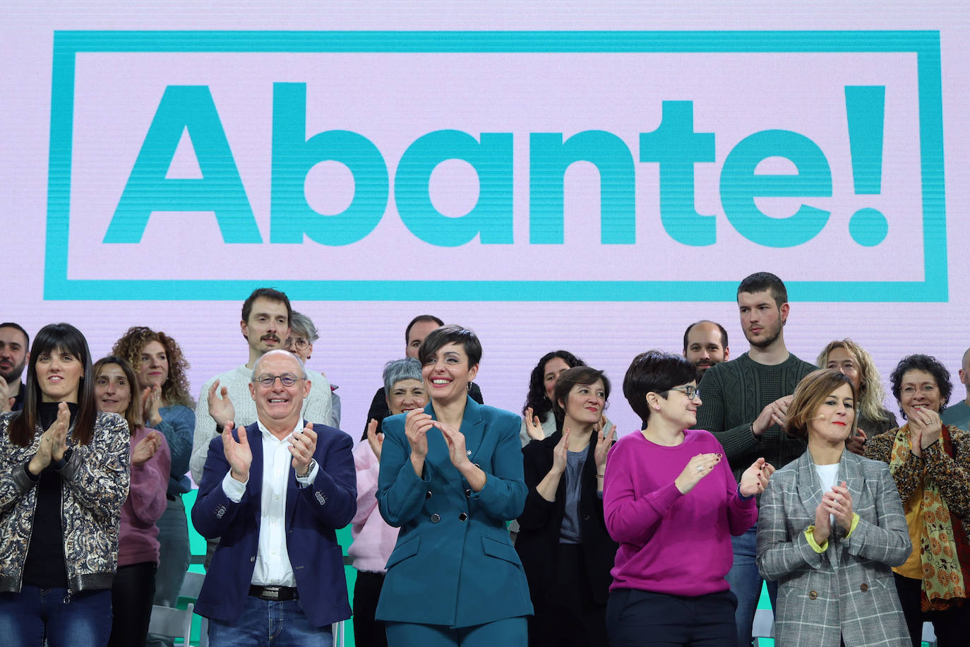 Fotos: Presentación de la candidatura de Izagirre a la Alcaldía de San Sebastián
