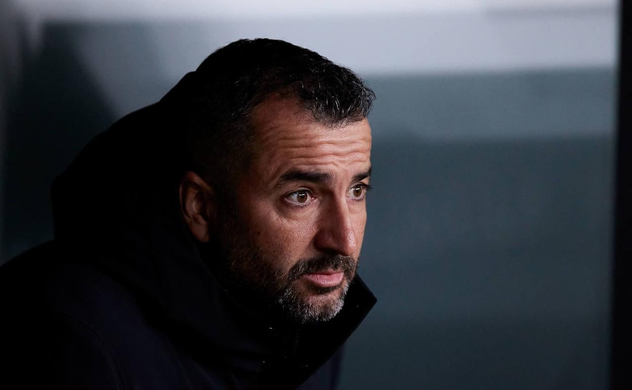 Diego Martínez, entrenador del Espanyol. 