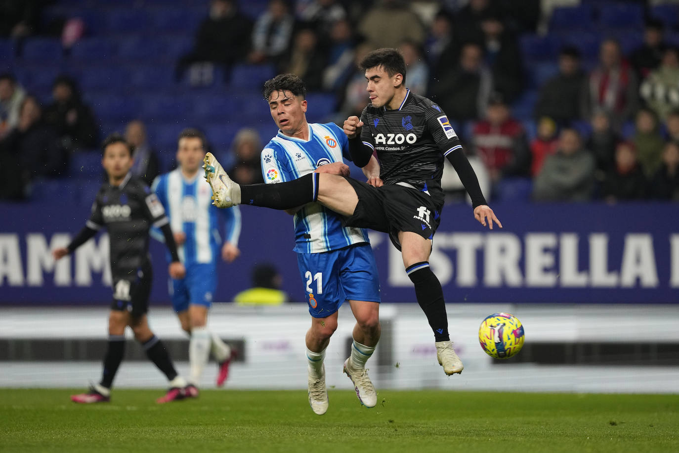 Fotos: Las mejores imágenes del Espanyol - Real Sociedad