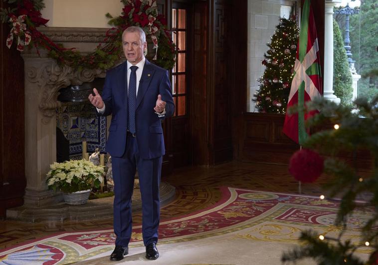 Vídeo: El discurso de fin de año de Urkullu