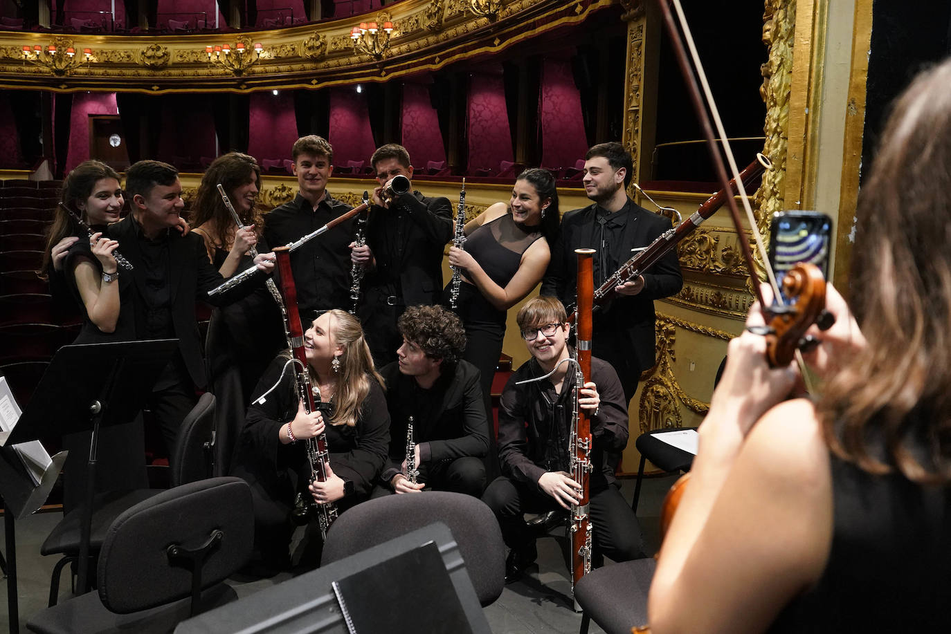 Así se prepara el concierto de Año Nuevo de la EGO