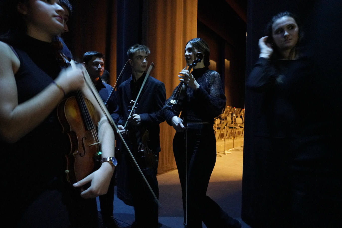 Así se prepara el concierto de Año Nuevo de la EGO