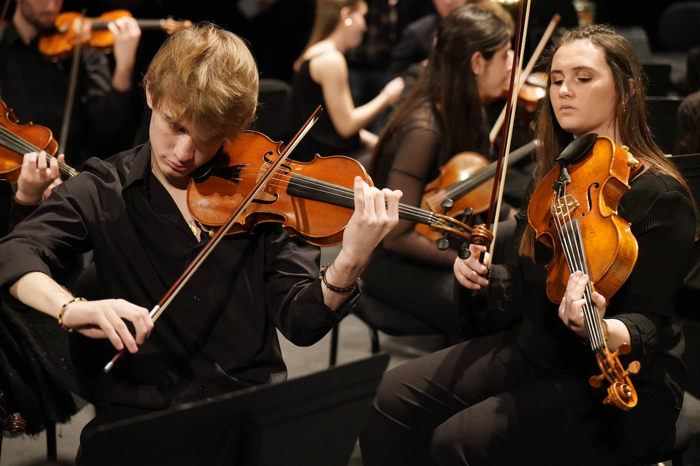 Así se prepara el concierto de Año Nuevo de la EGO