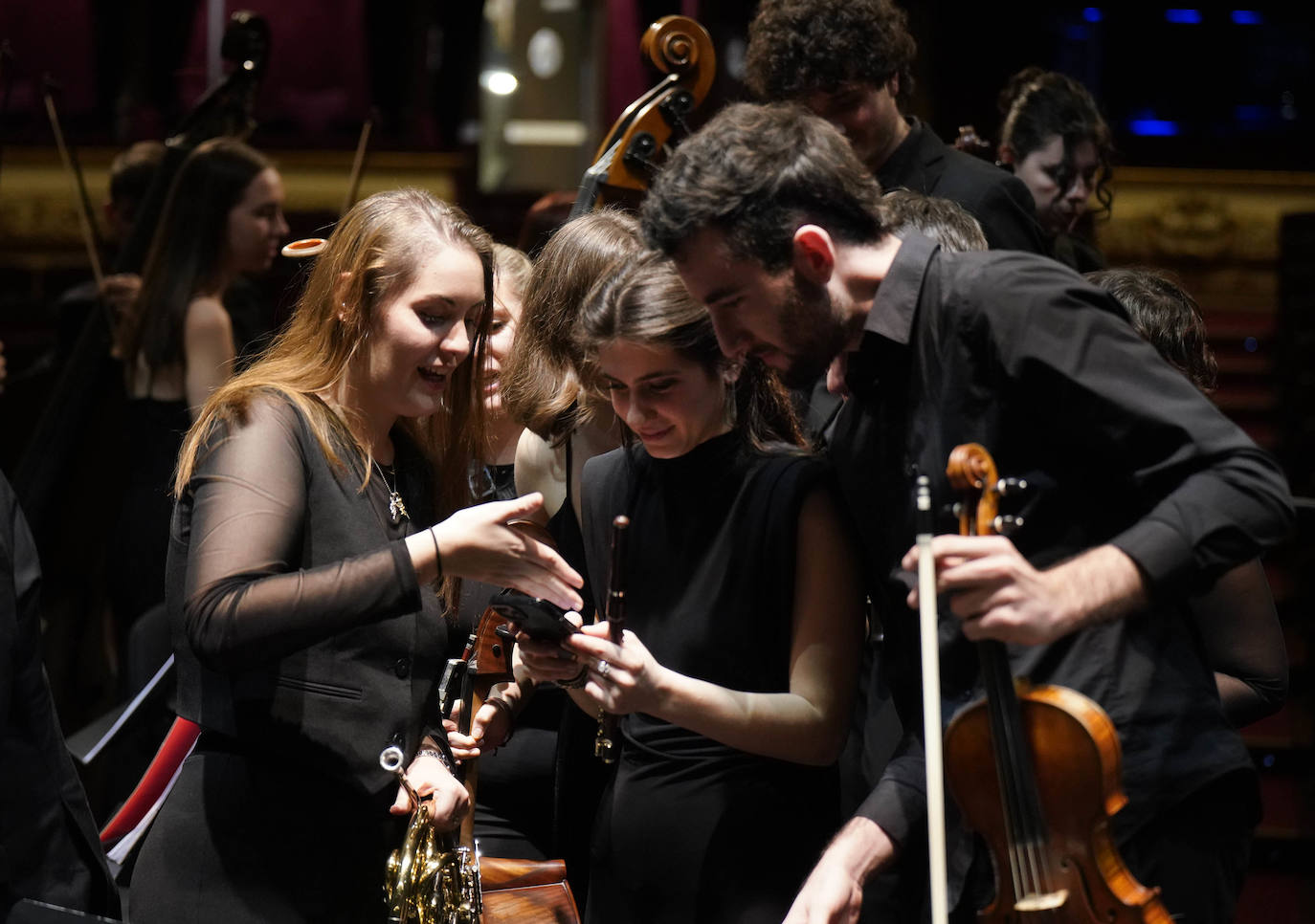Así se prepara el concierto de Año Nuevo de la EGO