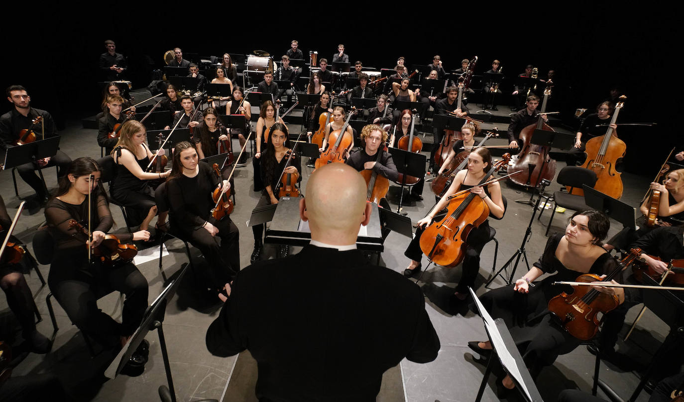 Así se prepara el concierto de Año Nuevo de la EGO