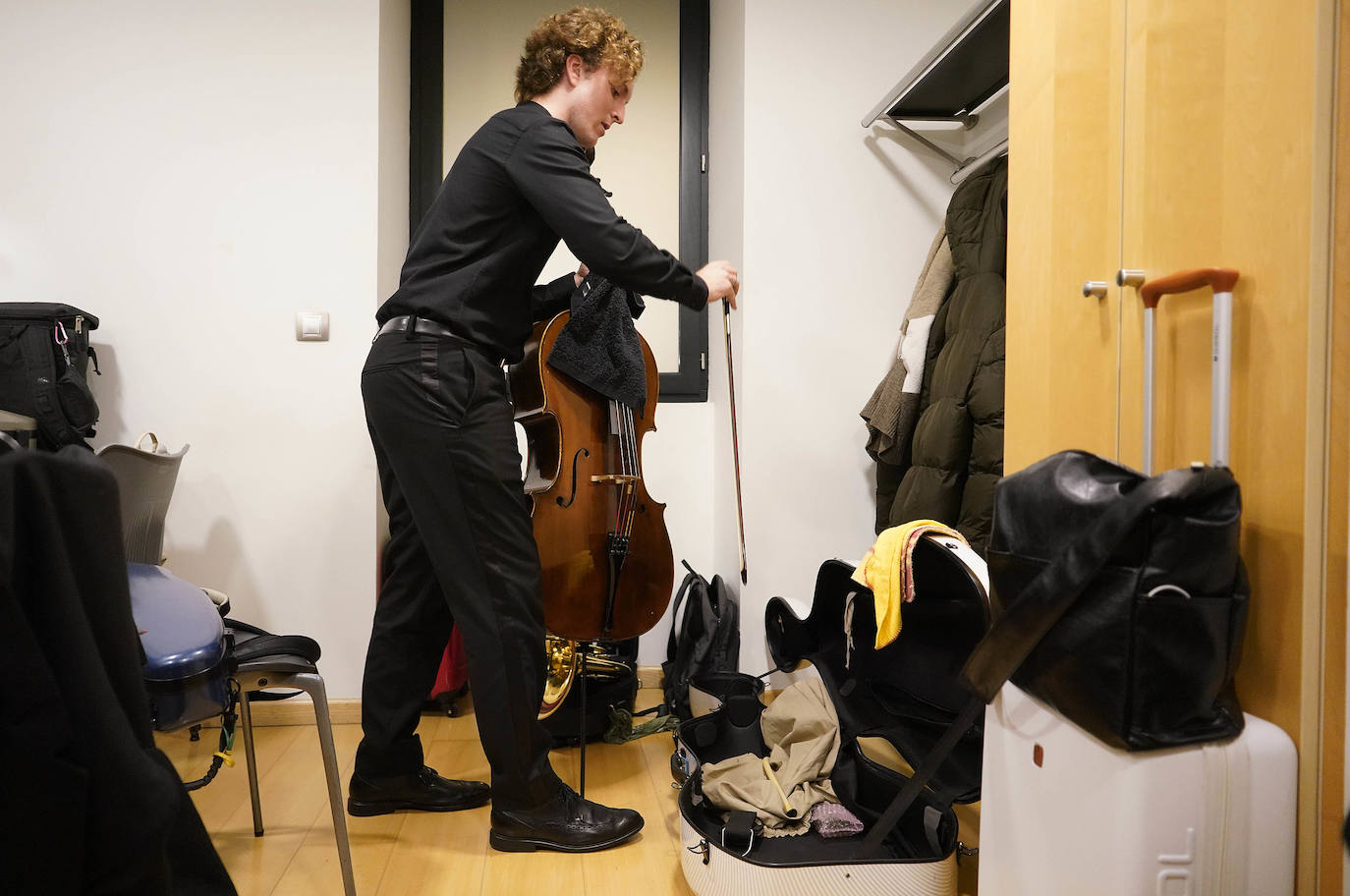 Así se prepara el concierto de Año Nuevo de la EGO