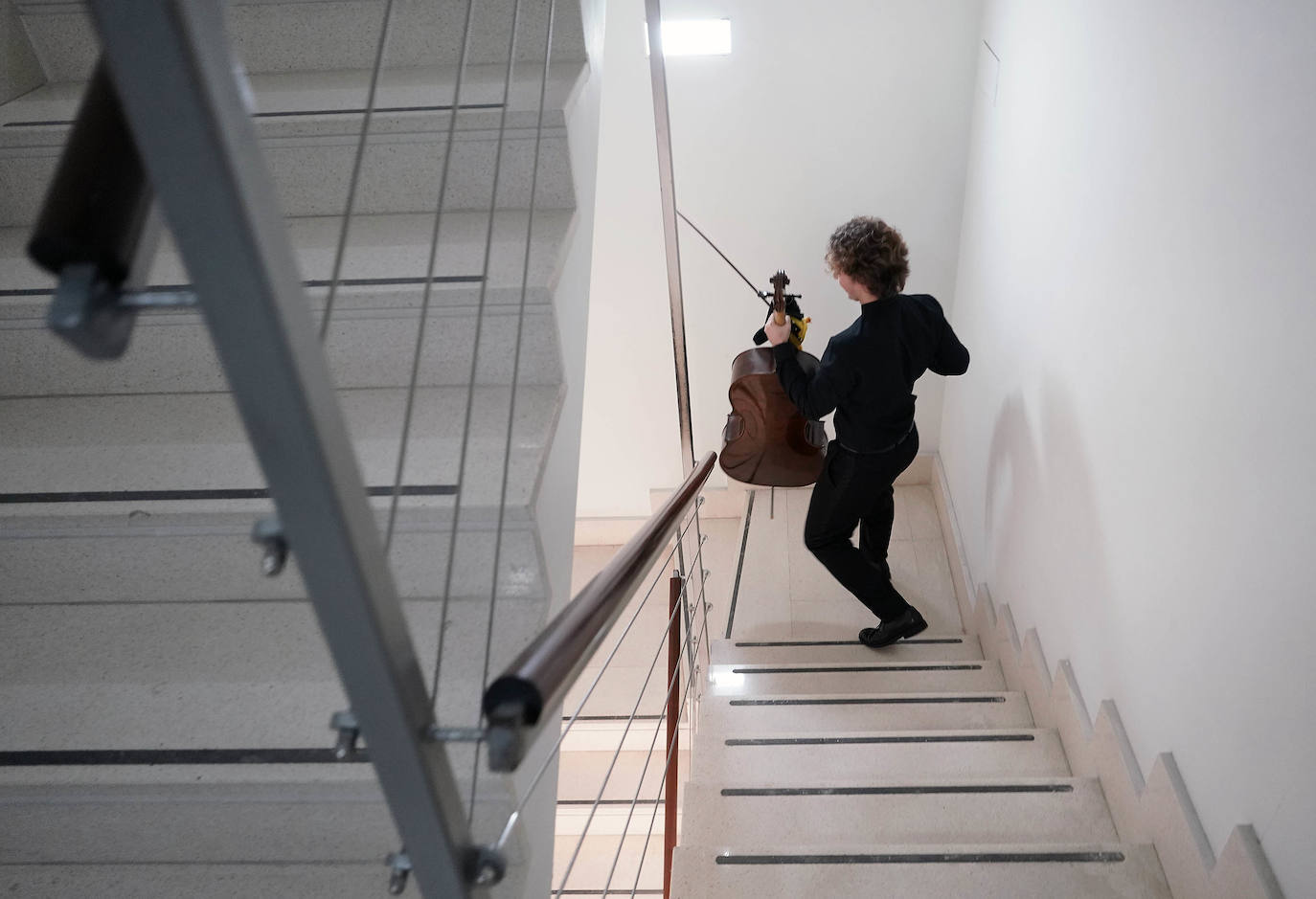 Así se prepara el concierto de Año Nuevo de la EGO