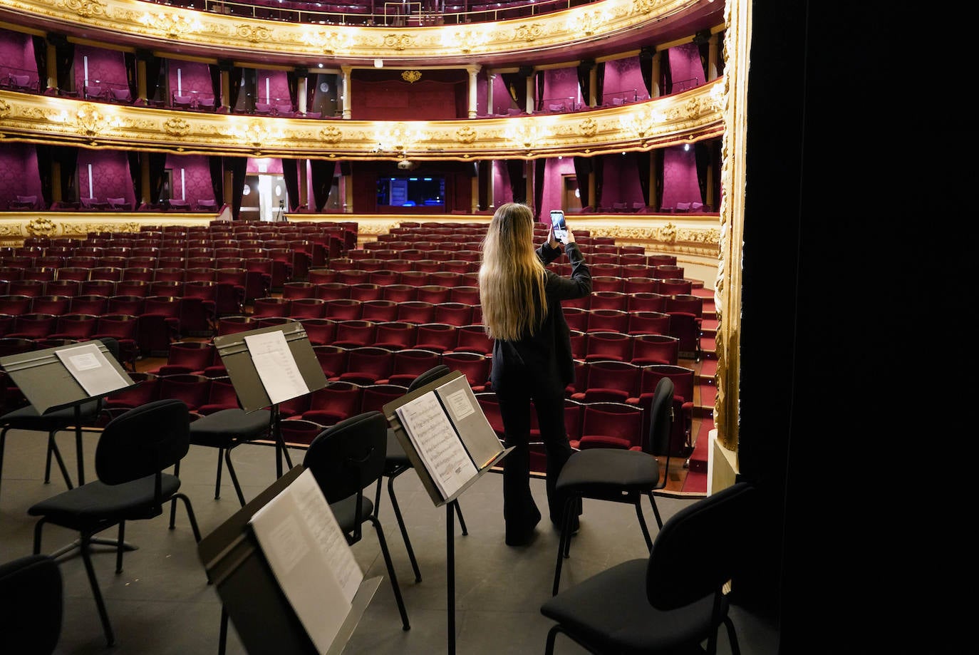 Así se prepara el concierto de Año Nuevo de la EGO