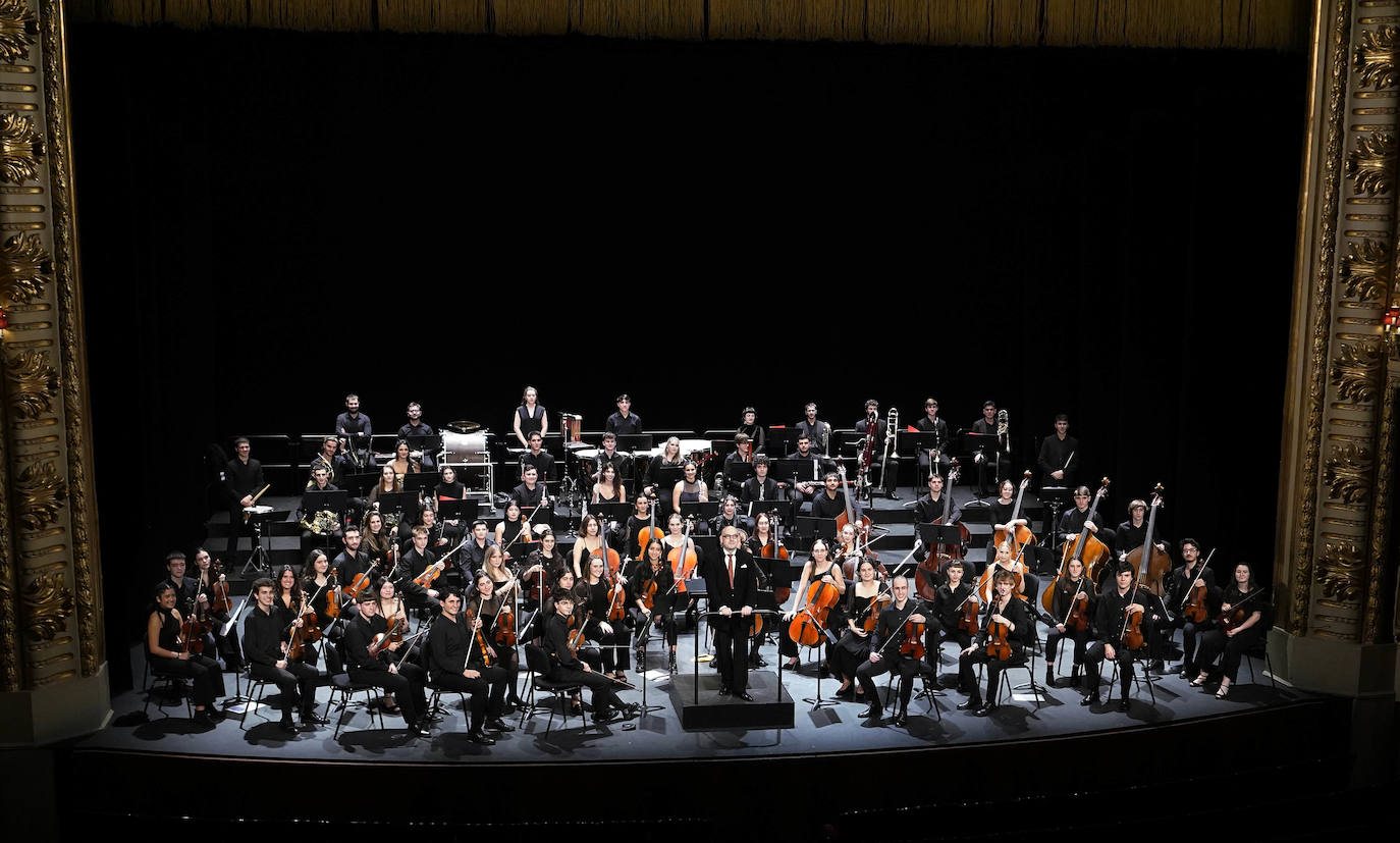 Así se prepara el concierto de Año Nuevo de la EGO