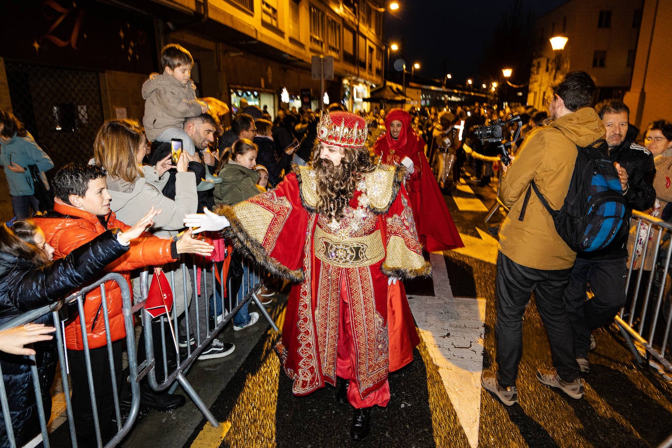 Los Reyes Magos llegan a Irun