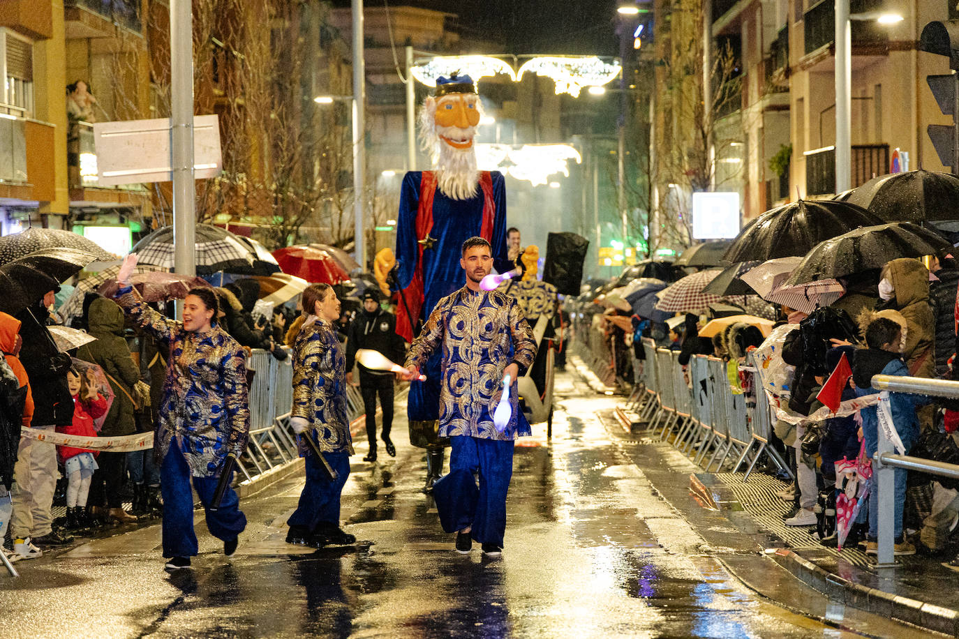 Los Reyes Magos llegan a Irun