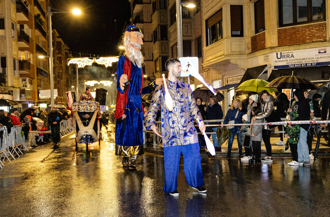 Los Reyes Magos llegan a Irun