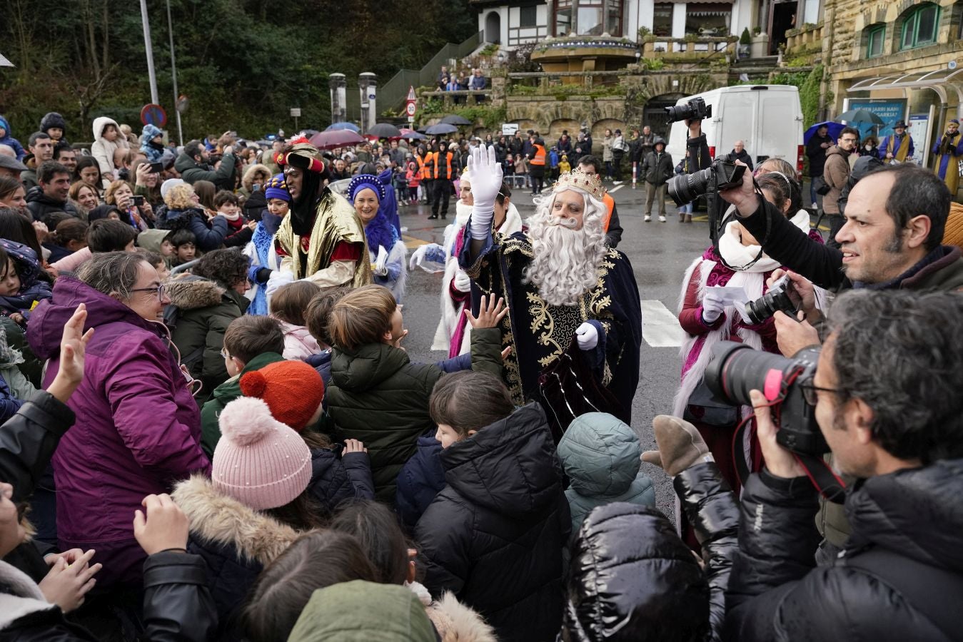 Los Reyes Magos reparten ilusión