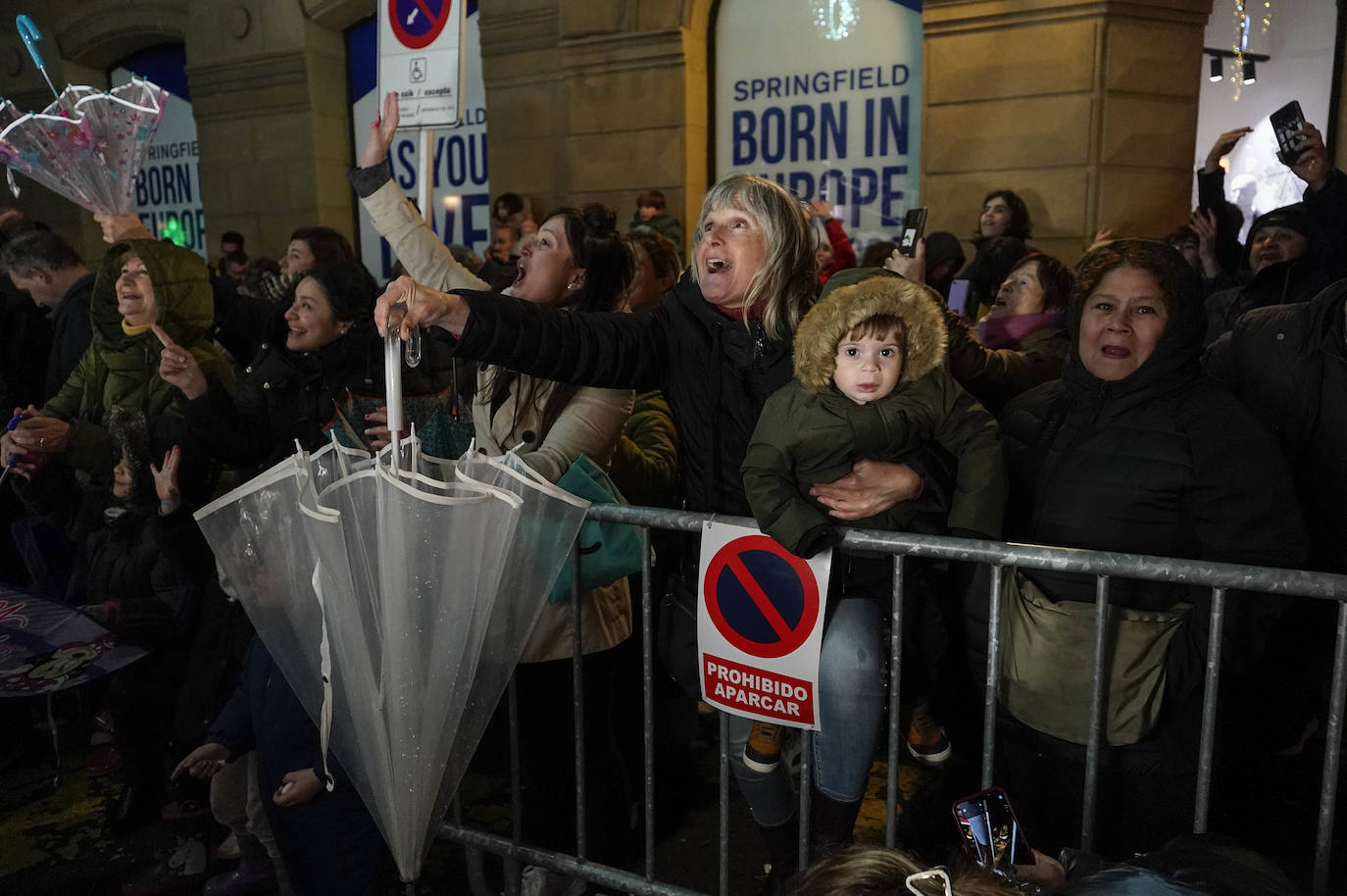 Una cabalgata de magia e ilusión en Donostia
