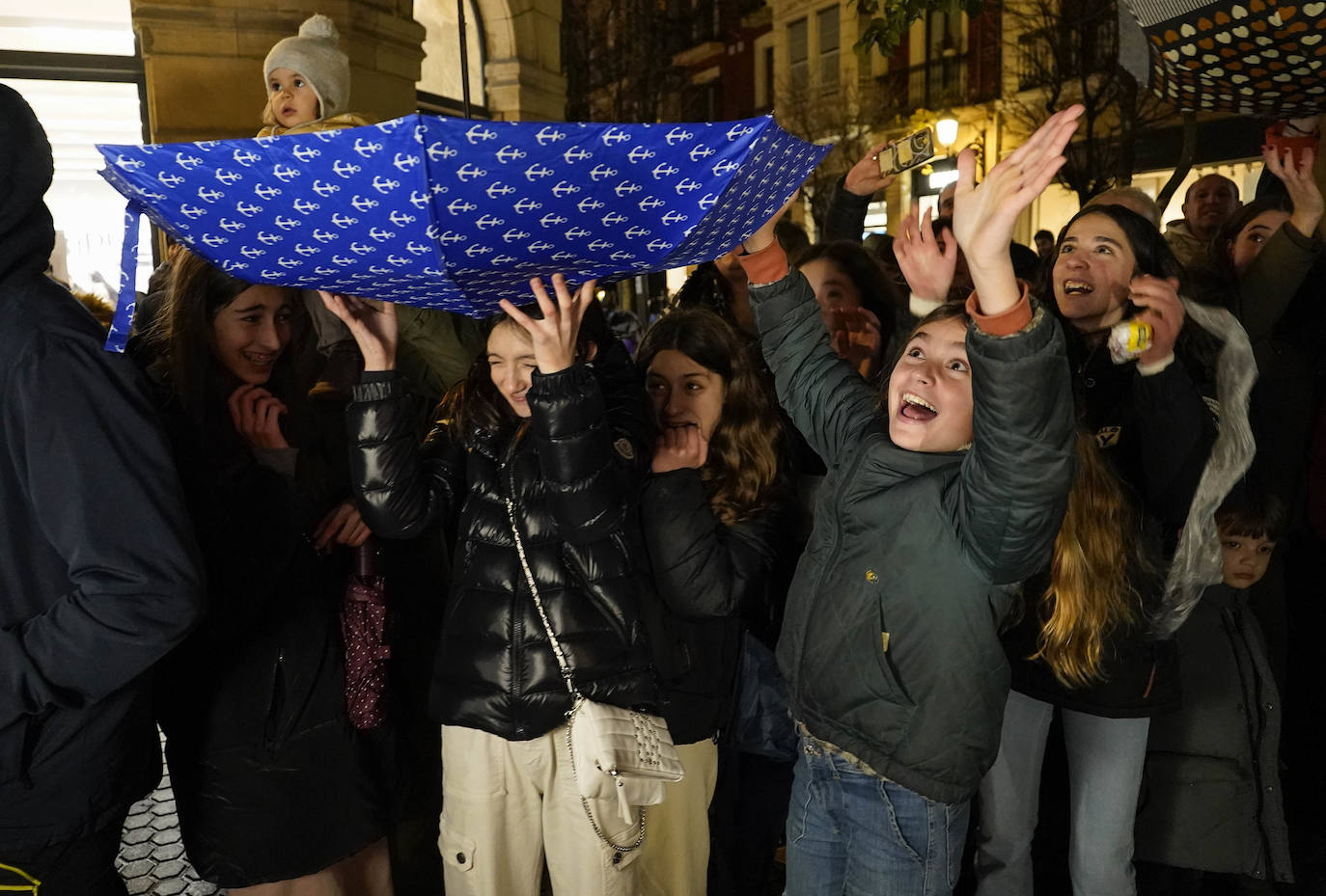 Una cabalgata de magia e ilusión en Donostia