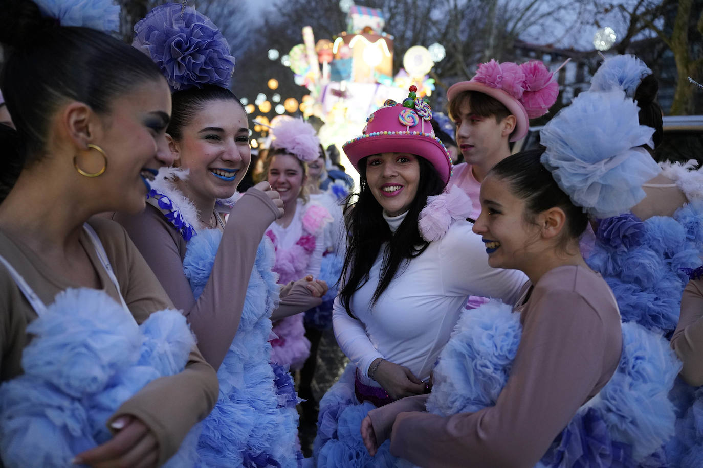 Una cabalgata de magia e ilusión en Donostia