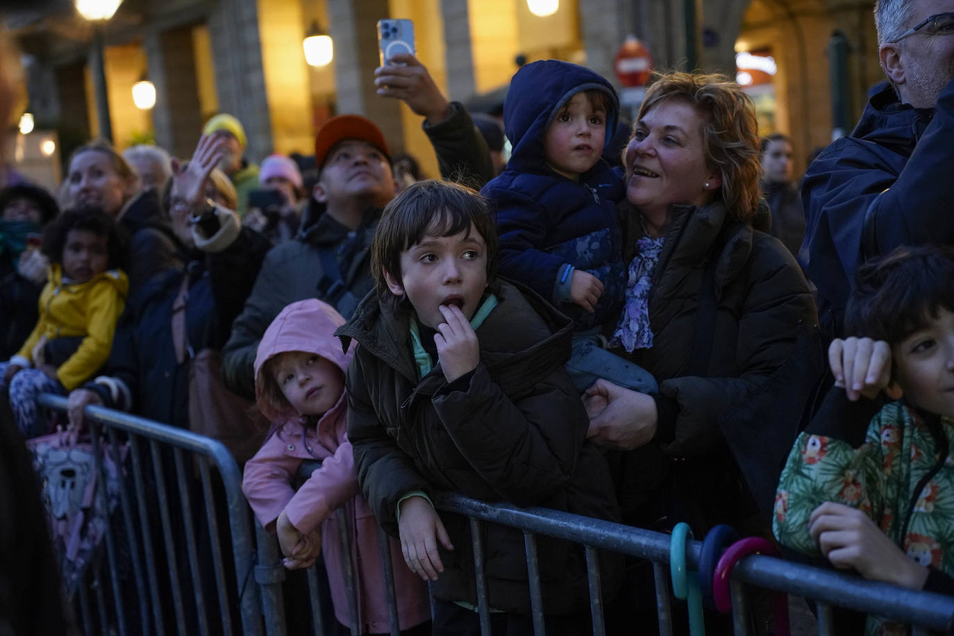 Una cabalgata de magia e ilusión en Donostia
