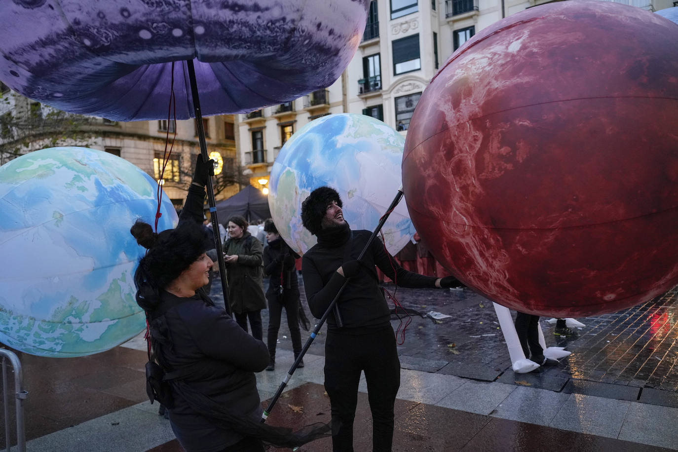 Una cabalgata de magia e ilusión en Donostia