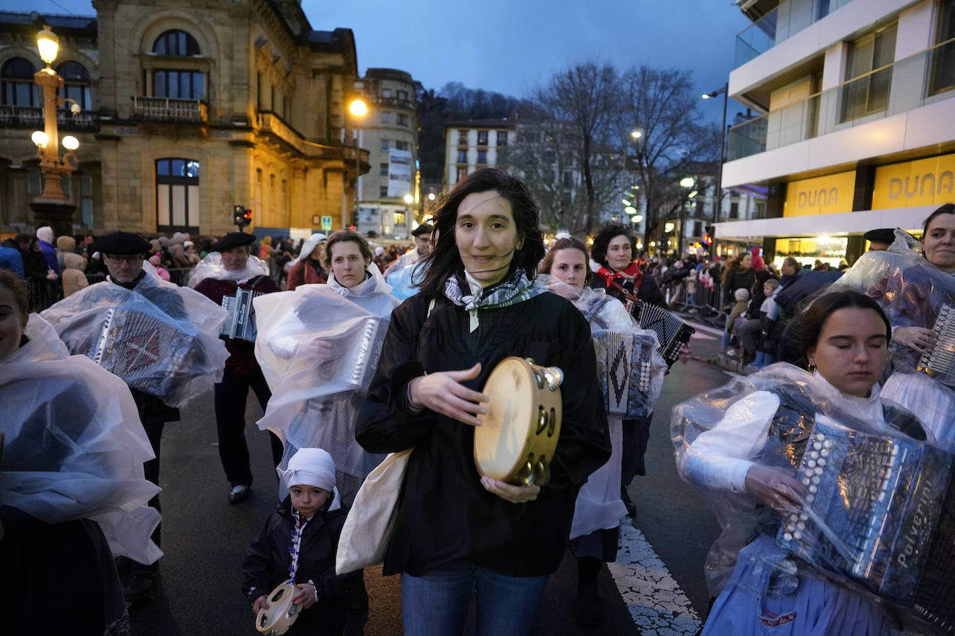 Una cabalgata de magia e ilusión en Donostia