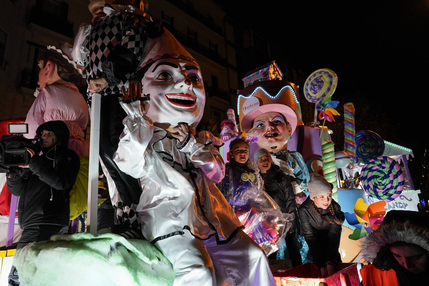 Una cabalgata de magia e ilusión en Donostia